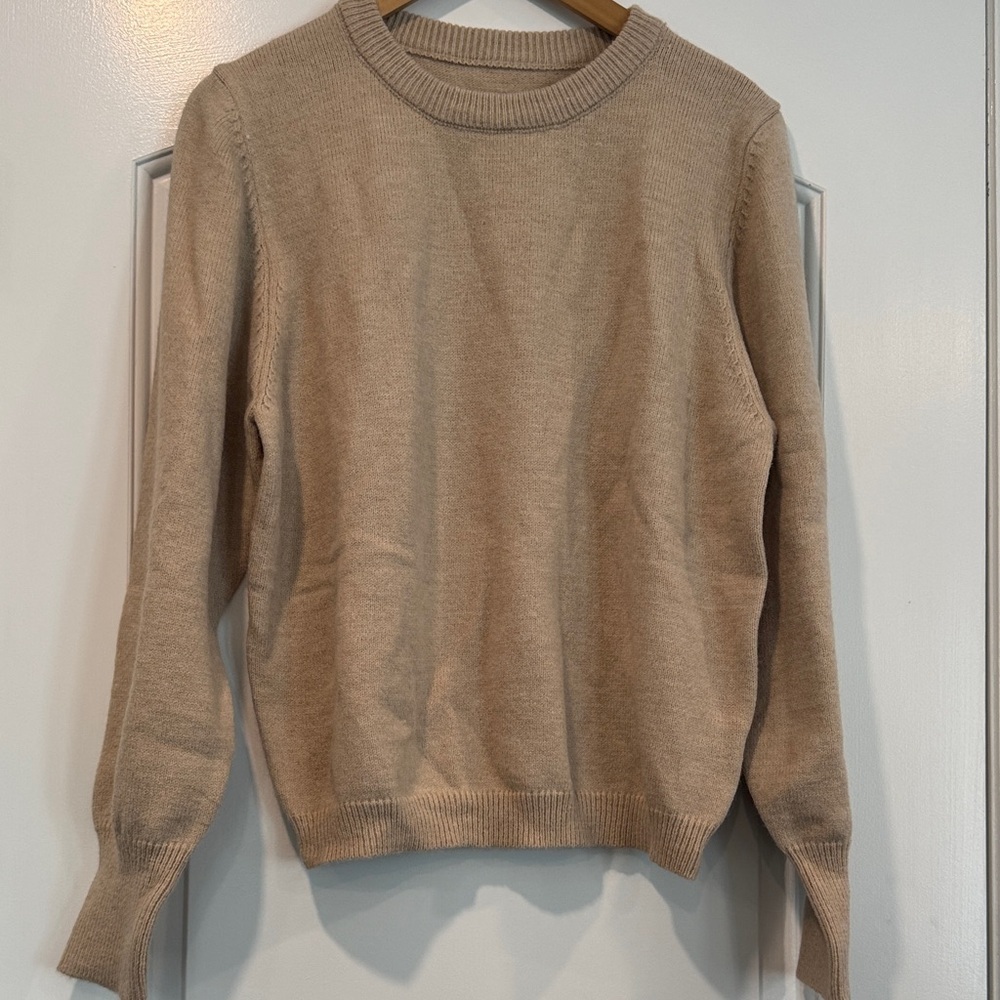 Dazy Classic Beige Women's Sweater Size XL